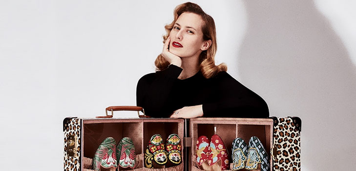 Tatil için zaman: seyahat koleksiyonu Küre-Trotter x Charlotte Olympia