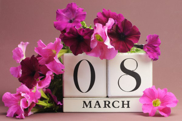 8 Mart'ta tebrikler