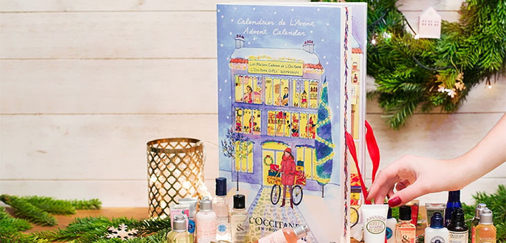 Şenlikli ruh hali: Advent takvim L'Occitane