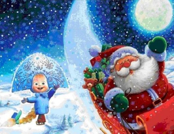 Senaryo Çocukların Yeni Yılı 2017, anaokulu ve okul için - komik, tiyatro, peri masalı, müzikal