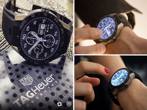 Zamanın ruhunda: akıllı bir saat TAG Heuer tarafından bağlanır