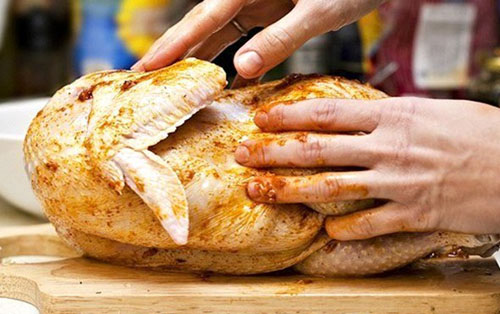 Tavada fırında iştah açıcı