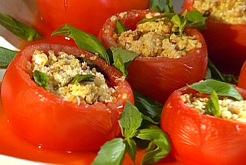 Dolma domatesler