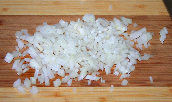 kıyılmış soğanlar