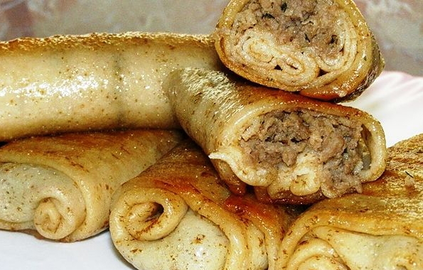 Pişirme sırları: fotoğraflarla ve videolarda en lezzetli dolma krep tarifleri