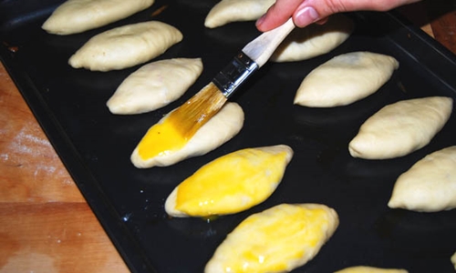 Fırında patates ile turp pişirme - adım adım fotoğraf tarifi Patatesli turta reçetesi fotoğrafı