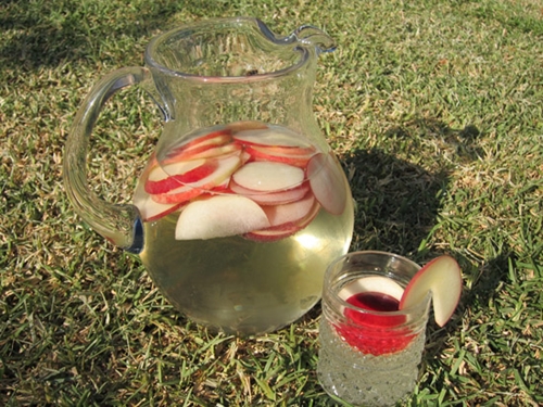 Evde sangria pişirme şekli - sangria şarabı için fotoğraf tarifi