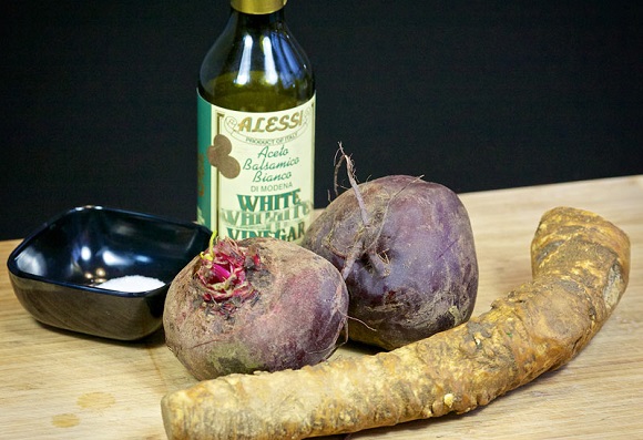 Kış için pancar ile horseradish pişirin - bir fotoğrağı bir tarifi Kış için pancar ile horseradish pişirin - bir fotoğrağı bir tarifi