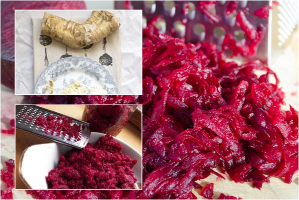 Kış için pancar ile horseradish pişirin - bir fotoğrağı bir tarifi