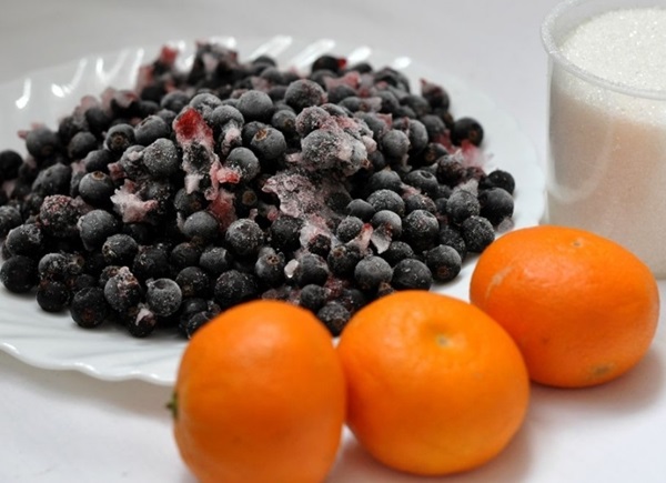 Chokeberry ashberry'den komposto