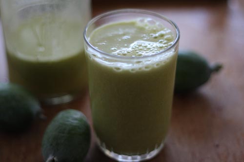 Feijoa'dan bir fotoğraftan bir tarifi alın