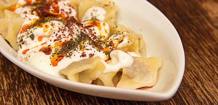 Ev yapımı Manti