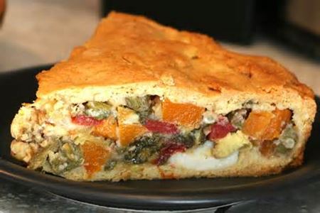Yağsız pasta parçası