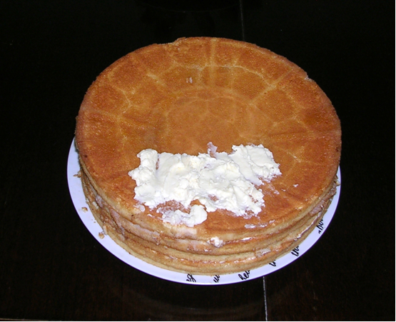 ekşi krema için kekler