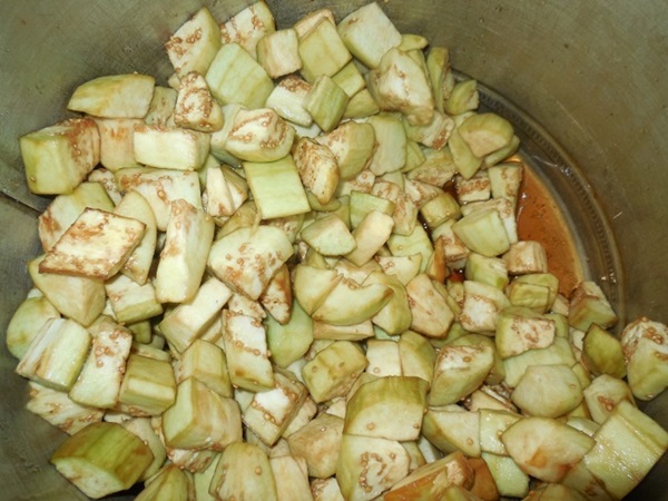 Kış için domates salatası