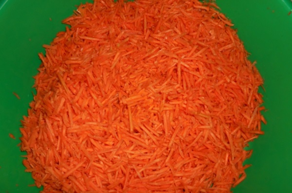 Kış için domates salatası