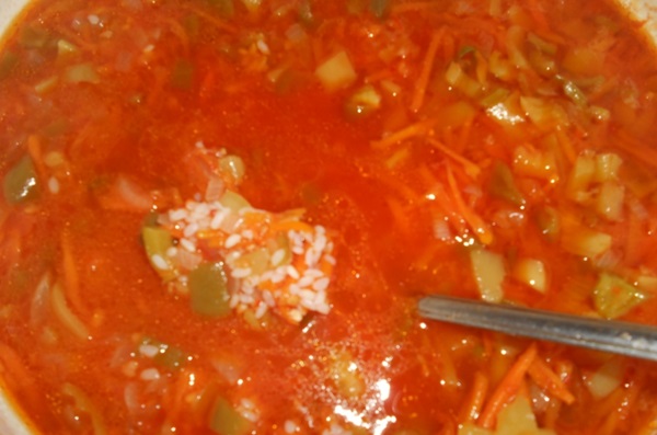 Kış için domates salatası