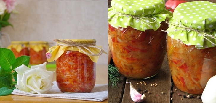 Kış için pirinç ve sebzeli salata. Kışın salata için pirinç ve domates, kabak, havuç tarifi