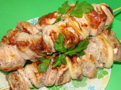 domuz eti shish kebabı