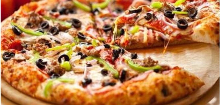 lezzetli pizza