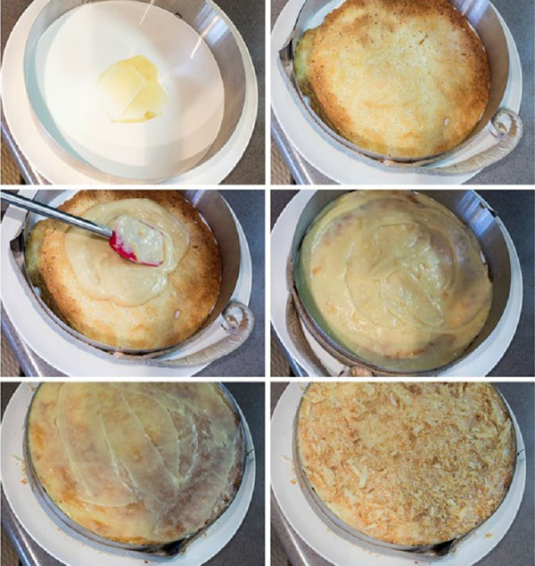 Pasta "Napolyon", evde bir fotoğraf olan yemek tarifleri: klasik (Sovyet), muhallebi, konsantre süt, puf böreği