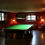 Bilardo salonu: iç dekorasyon Bilardo salonu: iç dekorasyon