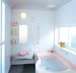 küçük bir banyo tasarımı