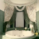 Banyo odası için perdeler