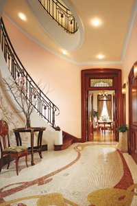 İç mekanda art nouveau tarzı