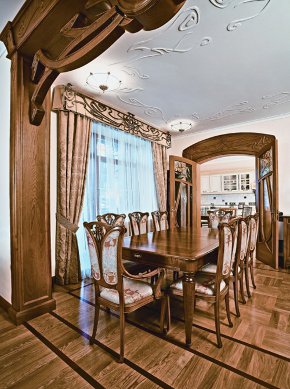 Art Nouveau'nun iç mekanı