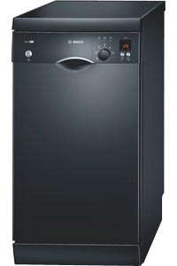 Bosch SRS 55M36 AB Siyah Baskı Bulaşık Makinesi